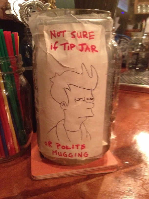 Not sure if tip jar
