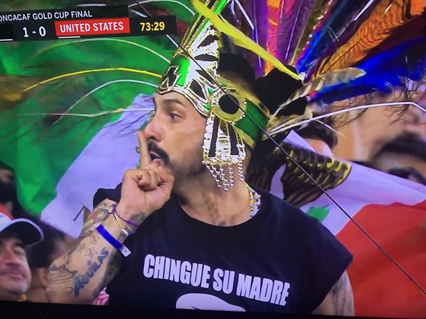 Not sure the camera person speaks Spanish