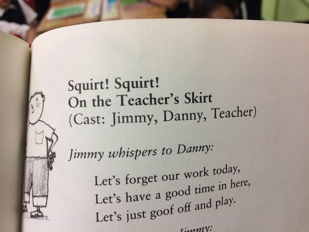 Not sure this is part of normal curriculum