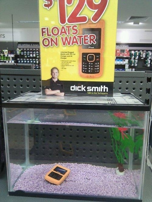 Not the best method of advertising