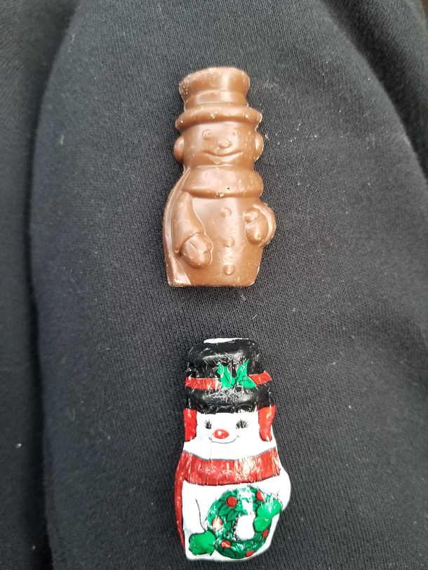 Not the same but cuter than the wrapper