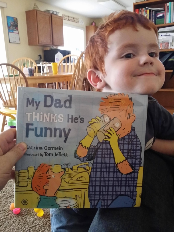 Not too sure what to think about my kid getting this for me today Apparently Im at that point