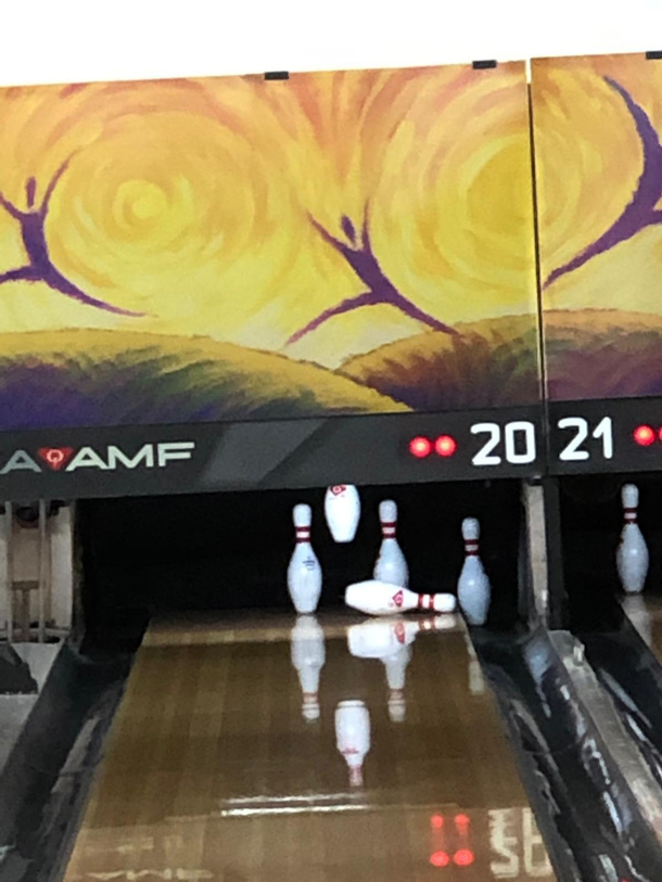 Nothings impossible not even in bowling