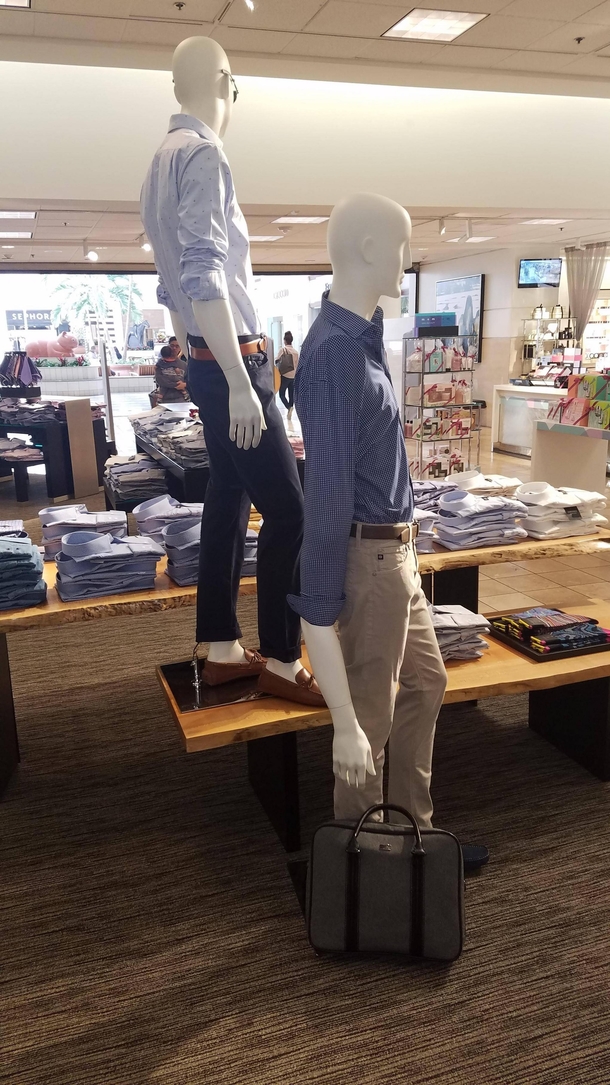 Now I know where Mr Fantastic buys his clothes