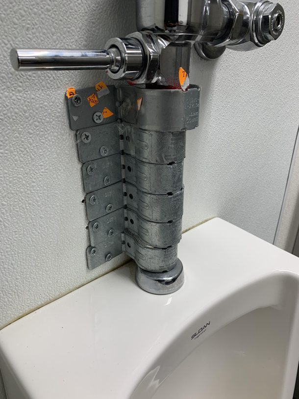 Now Im doubly sure the urinal will be there tomorrow morning