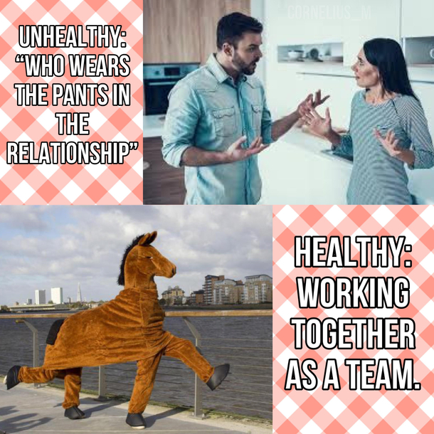 Now the question is who gets the butt end