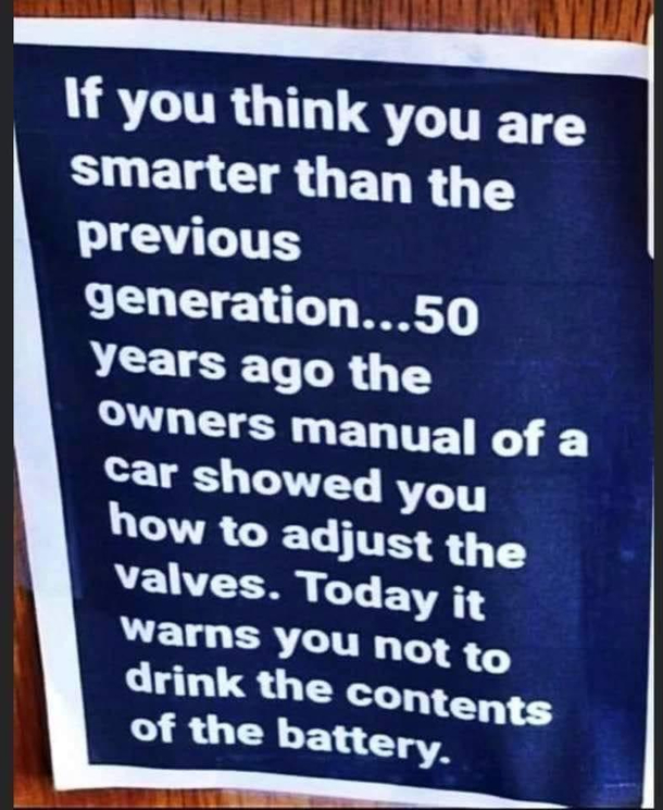 Now you mention it