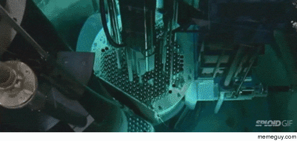 Nuclear reactor starting up