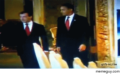 Obama gets left hanging in Russia