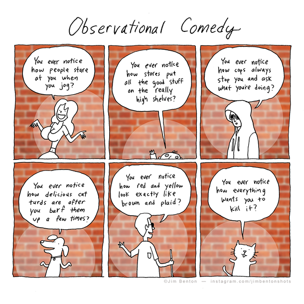 observational stand up
