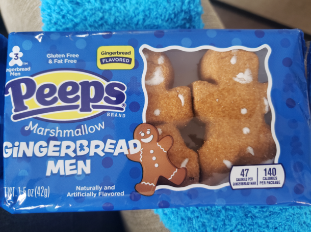 oc My brother looks for the worst Peeps and this Christmas didnt disappoint