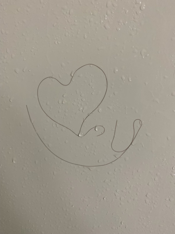 OC Wife sent me a lovely text while she was in the shower