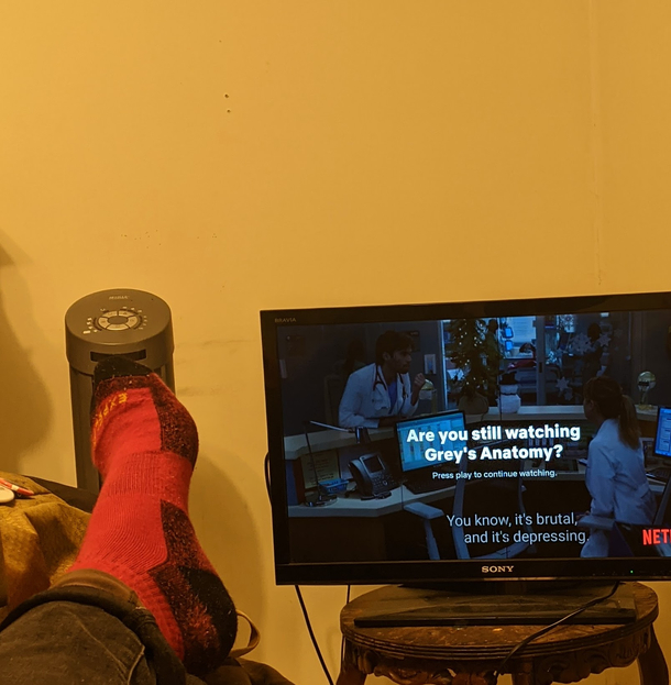Odd timing kinda harsh Netflix