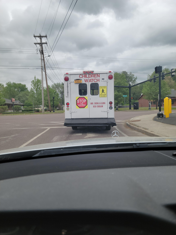 Off-putting name for a ice cream truck
