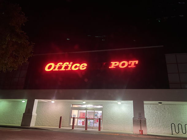 Office Depot carries everything these days