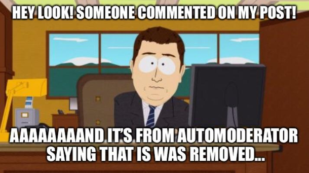 Oh automoderator