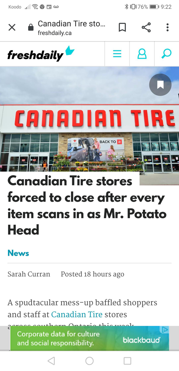 Oh Canada OC