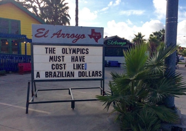 Oh El Arroyo you silly