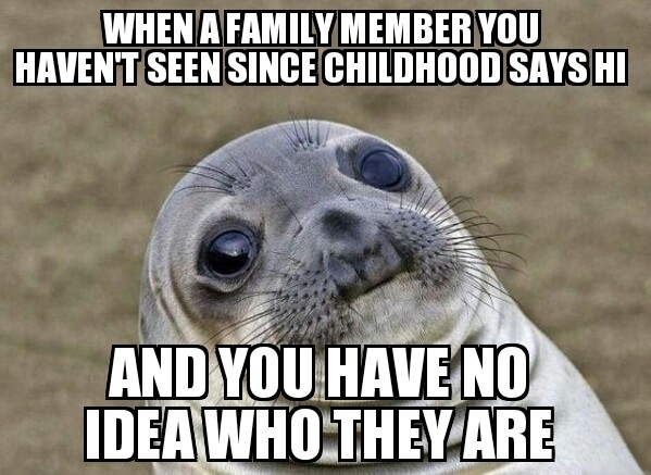 Oh hey cousin