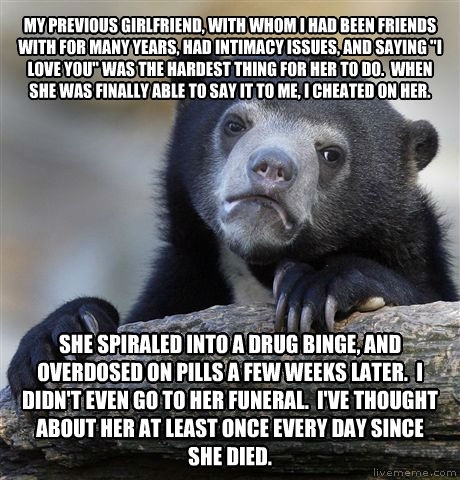 Oh look - an actual confession 