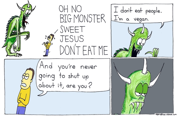 oh no big monster