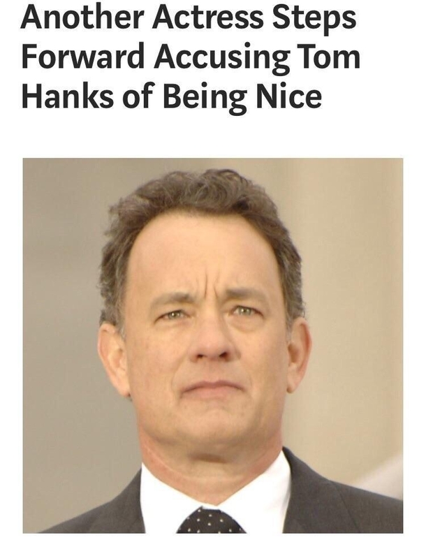 Oh no Not Tom Hanks