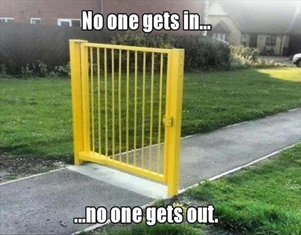 Oh no Now Im trapped in here