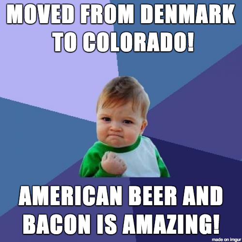 Oh that beer and bacon selection