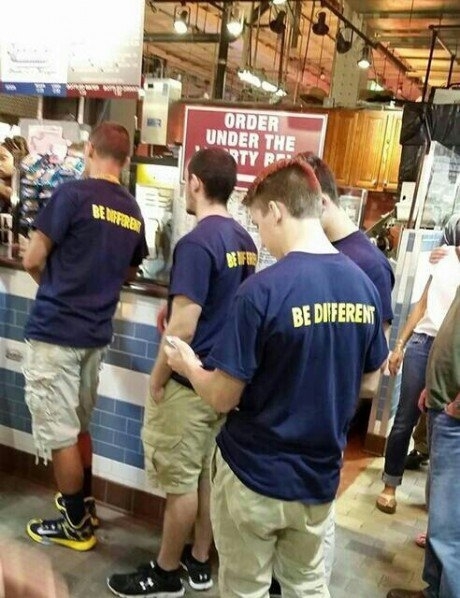 Oh the irony