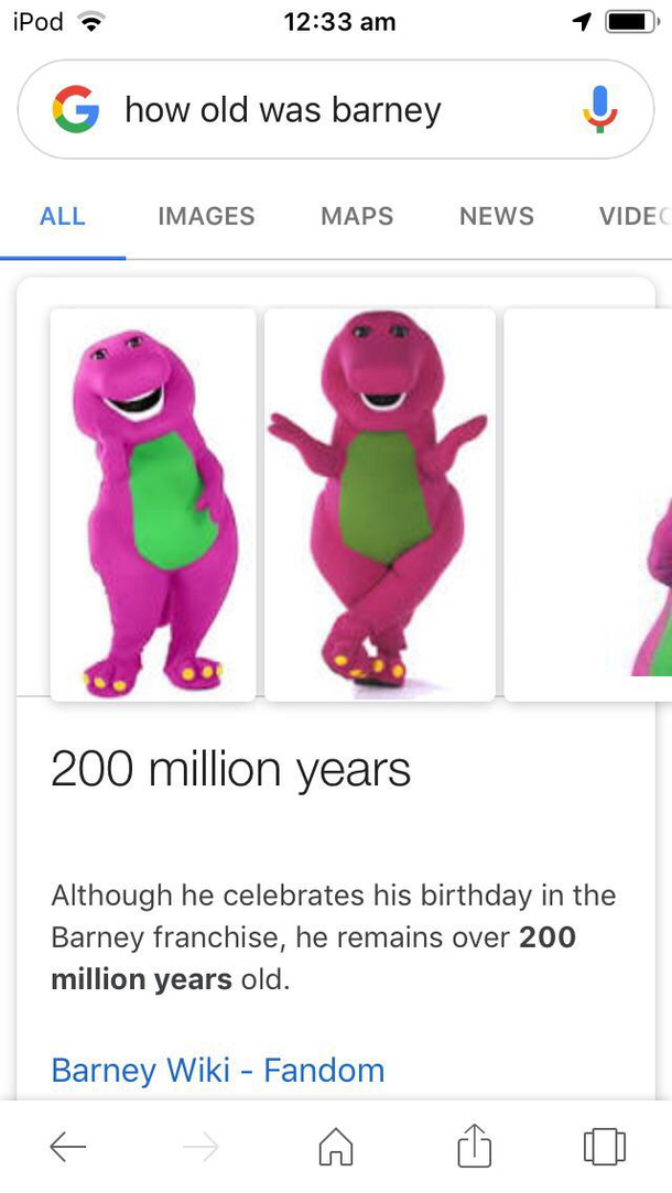 Oh well then