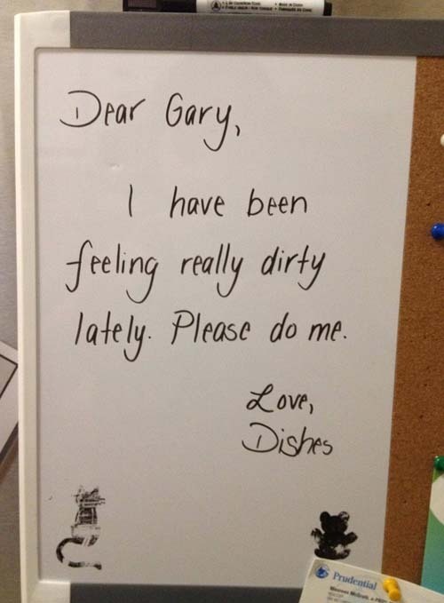 Oh you dirty dirty