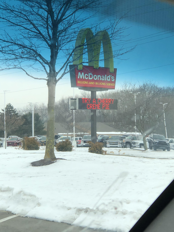 Ohh McDonalds you know what valentines is about