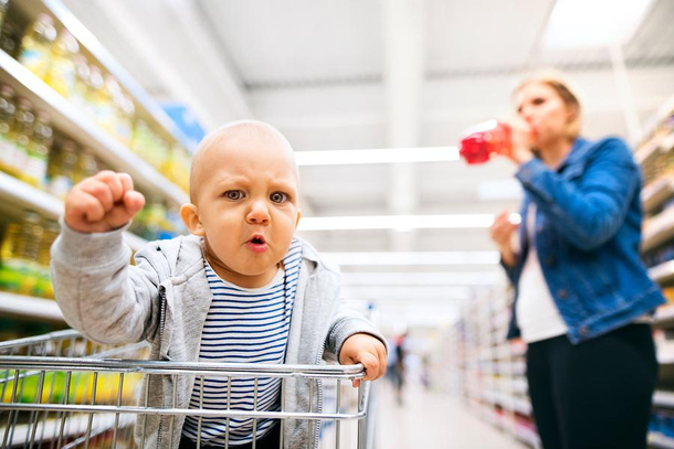 Oi I swear on me mum this baby looks like a football hooligan