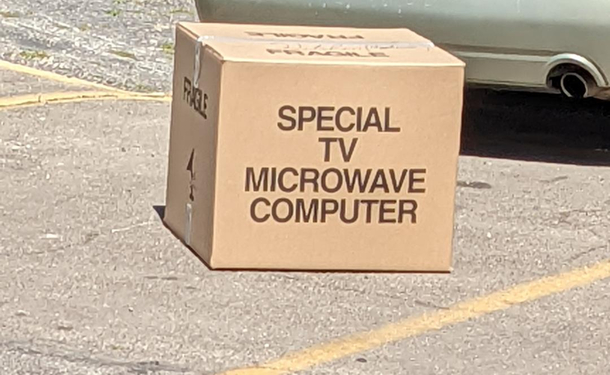 Okay so is it just one thing in the box or is this something I should have at my desk