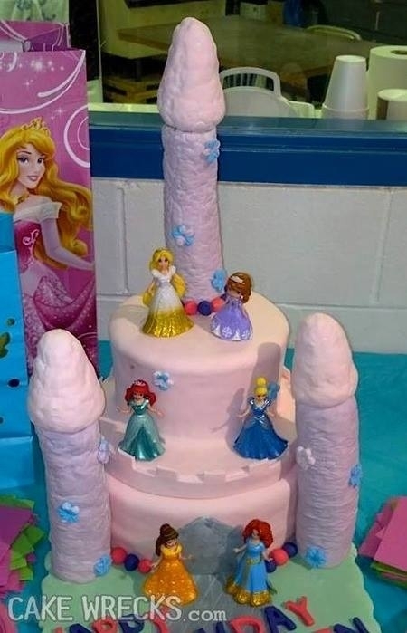 Okay what dickhead is responsible for this cake