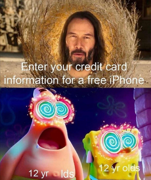 Omg it is Keanu Reeves