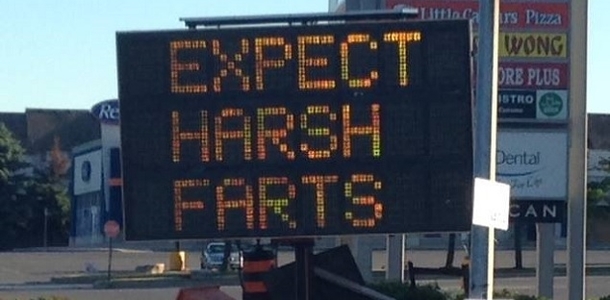 On my way to work this morning when suddenly