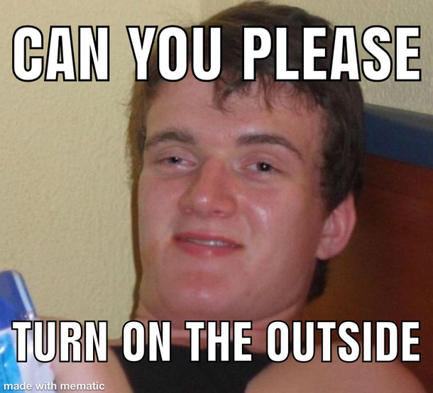On our flight back from our honeymoon my wife wanted me to open the window Instead she said this