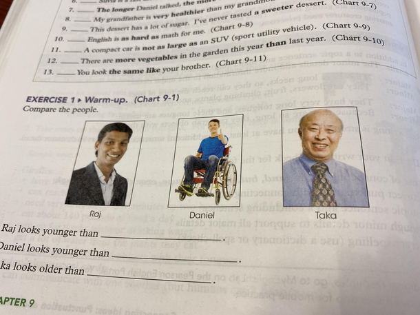 On the one hand I appreciate inclusivity On the other hand did they have to zoom out so we could see his wheelchair