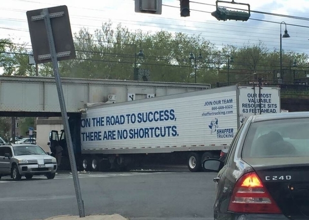 On the road to success