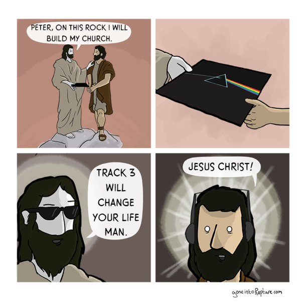On this rock I will build my Church - Meme Guy