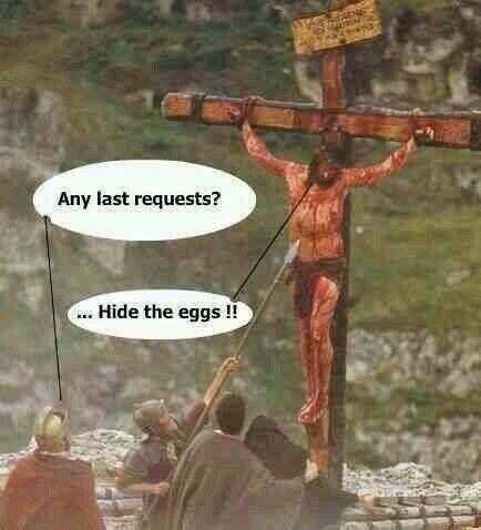 On this solemn Good Friday I think we should truly honor Jesus dying wishes
