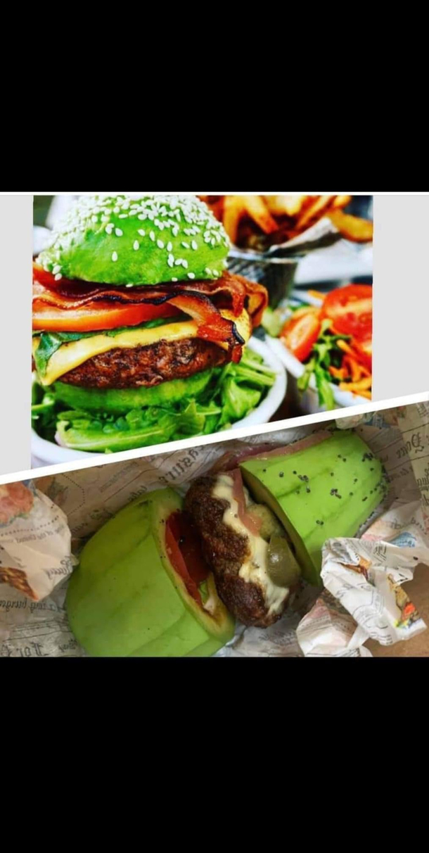 One avocado burger please