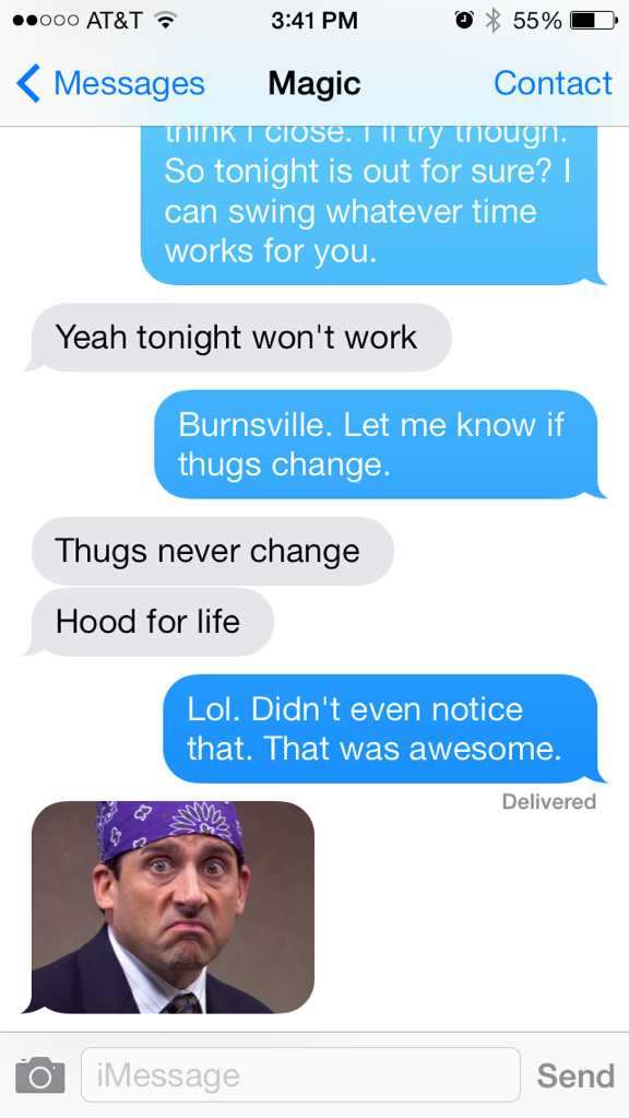 One Gangsta Autocorrect