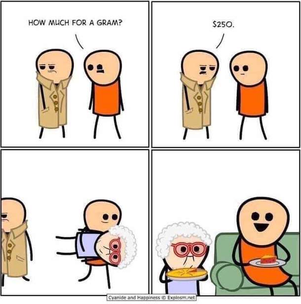 One gram please