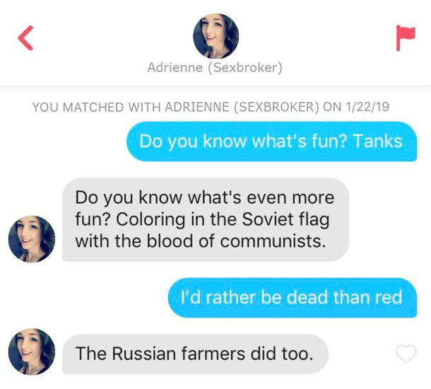 One more of these and Ill try paid dating