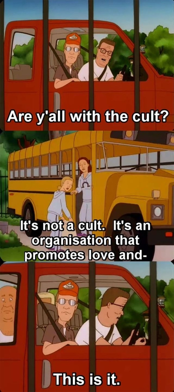 One of my favorite quotes from King of the Hill