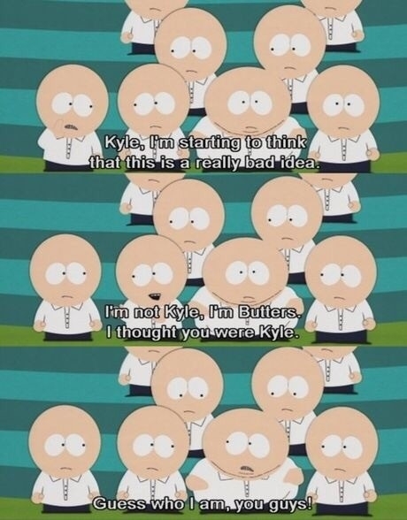 One of my favorite South Park lines