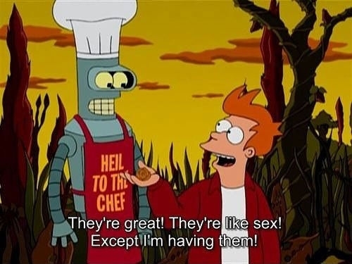 One of my favourite lines from Futurama