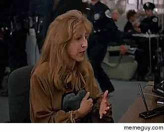One of my favourite scenes from Loaded Weapon